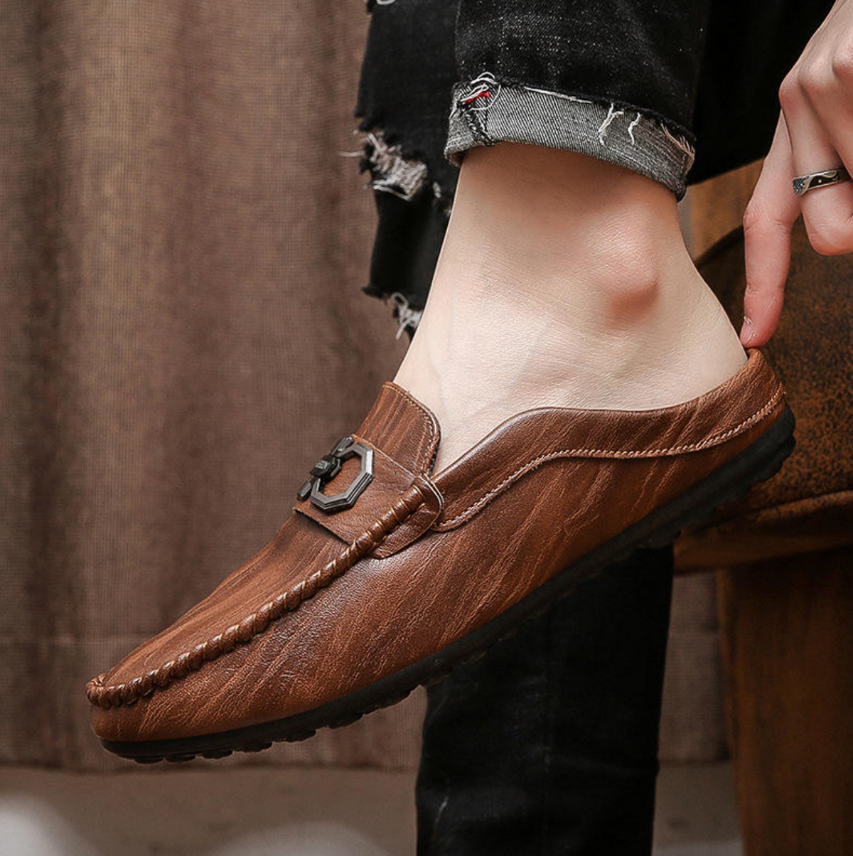 Men’s British Leather Loafers